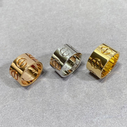 [Lumi Jewelery]LOVE 11MM LARGE RING