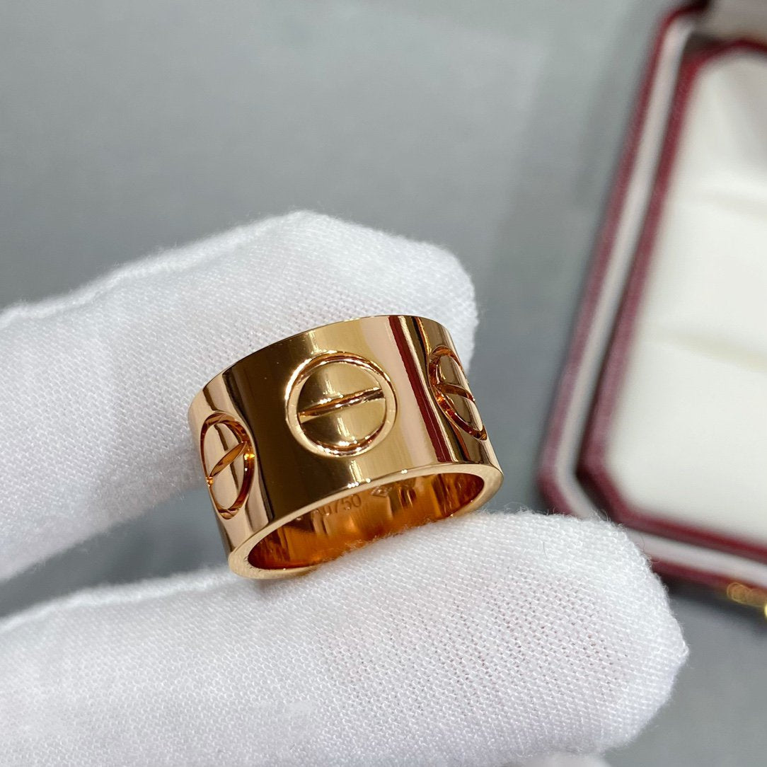 [Lumi Jewelery]LOVE 11MM LARGE RING