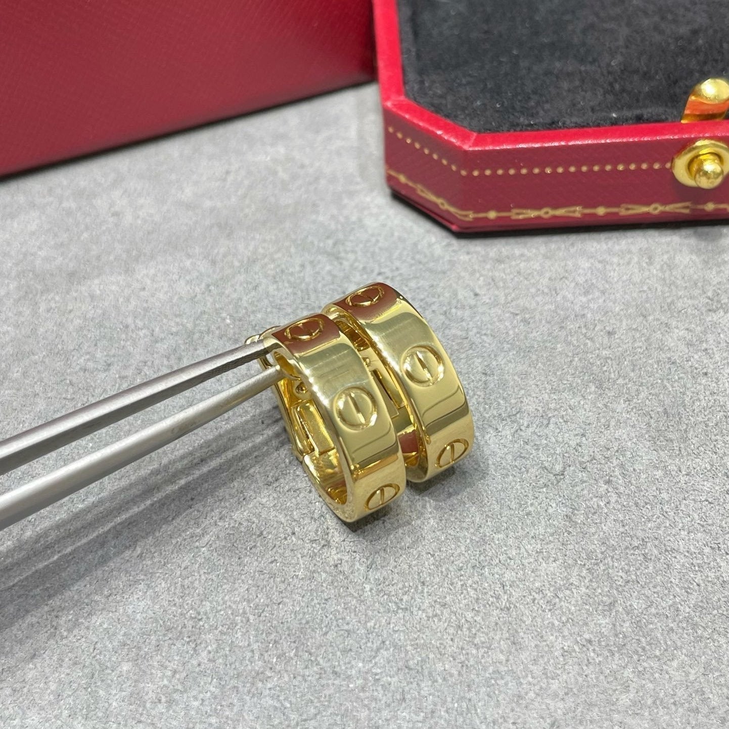 [Lumi Jewelery]LOVE 5.5MM EARRINGS