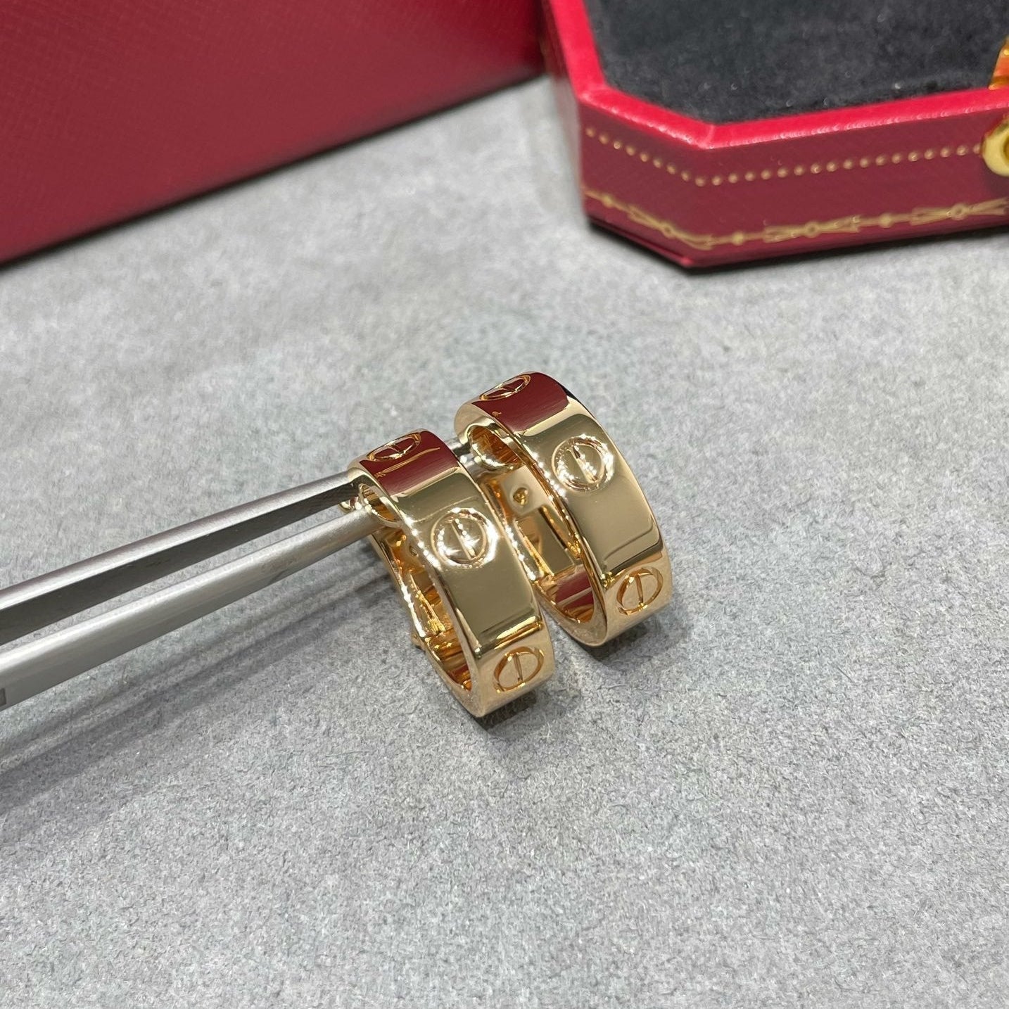 [Lumi Jewelery]LOVE 5.5MM EARRINGS