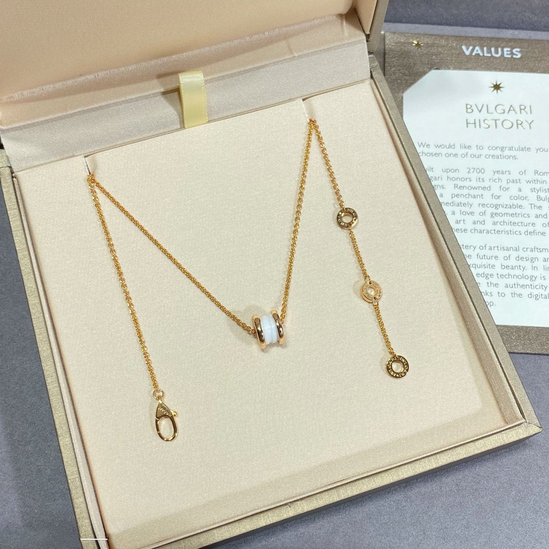 [Lumi Jewels]ZERO 1 CERAMIC MINI NECKLACE