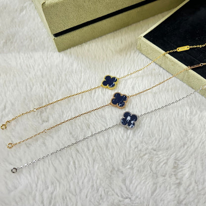 [Lumi Jewels]CLOVER 1 MOTIF PIETERSITE BRACELET