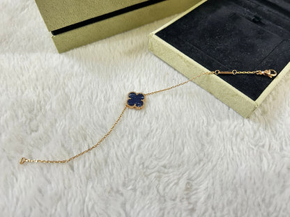 [Lumi Jewels]CLOVER 1 MOTIF PIETERSITE BRACELET