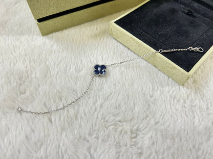 [Lumi Jewels]CLOVER 1 MOTIF PIETERSITE BRACELET