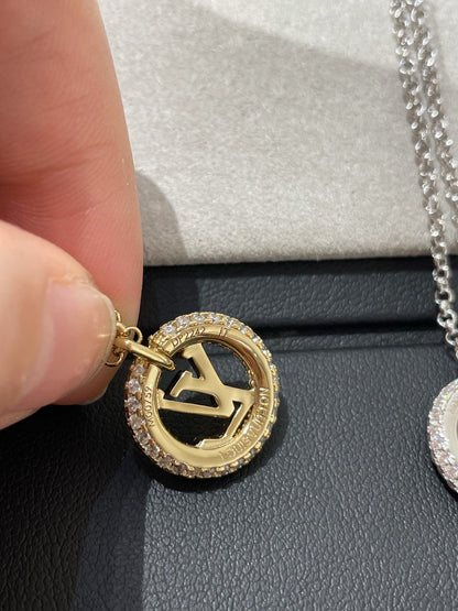 [Lumi Jewels]BY NIGHT DIAMOND PAVED NECKLACE