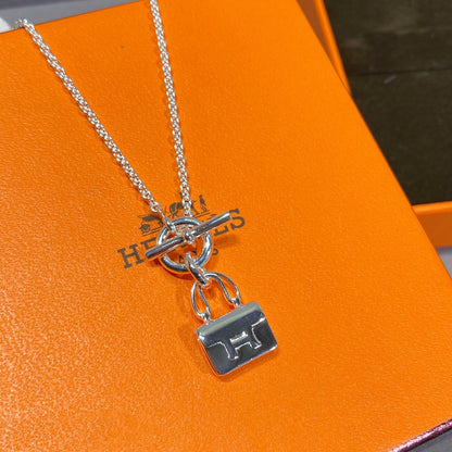 [Lumi Jewels]CONSTANCE PEDANT SILVER NECKLACE