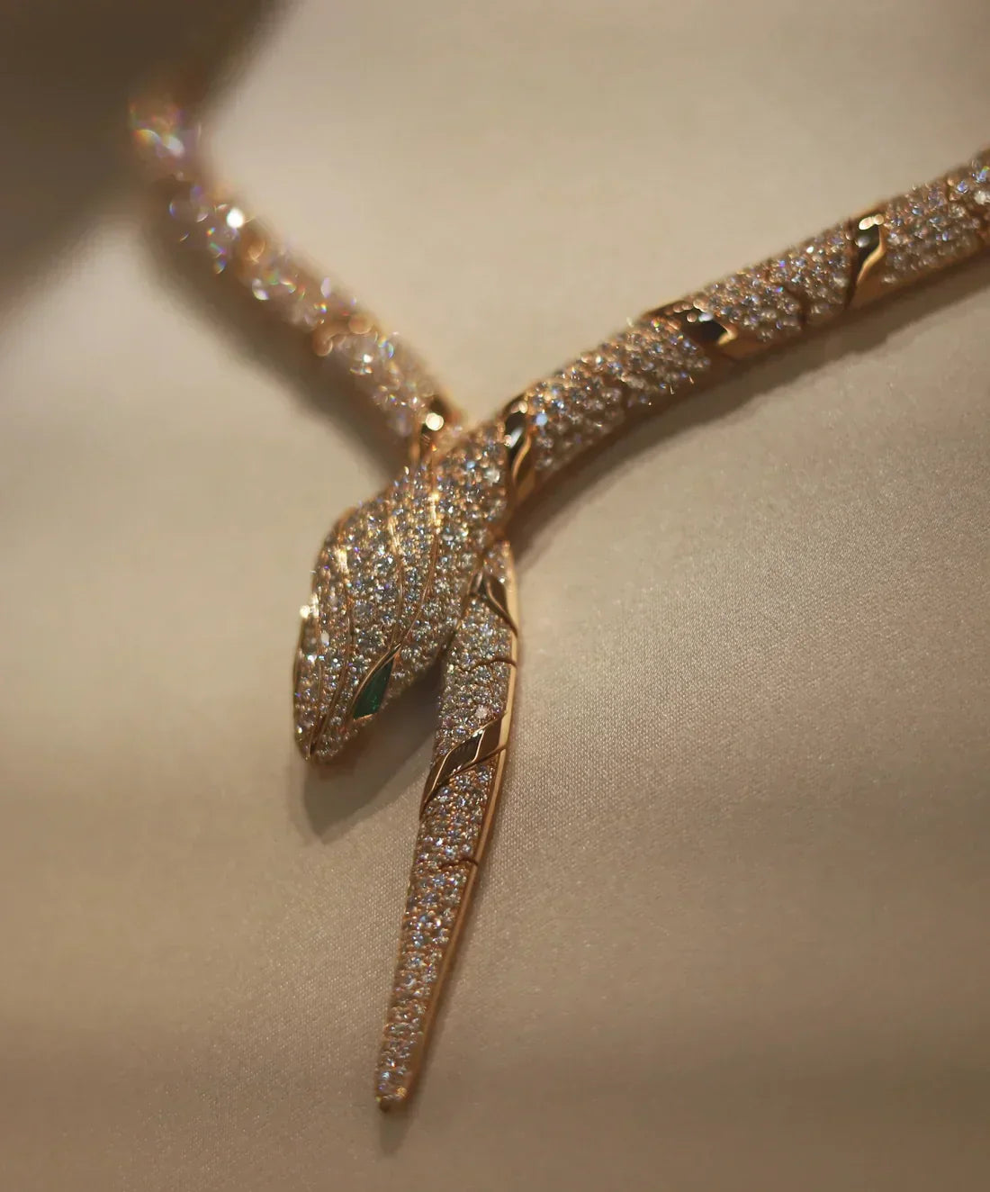 [Lumi Jewels]COLLIER SERPENTI OR HAUTE COUTURE