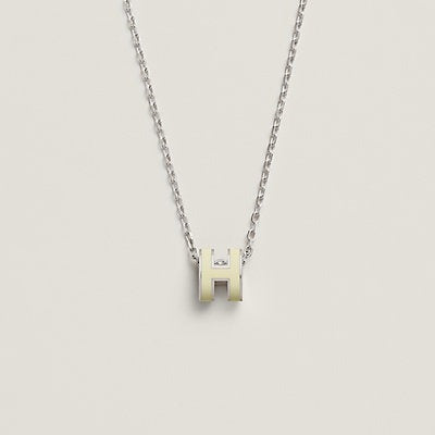 [Lumi Jewels]HM CLIC YELLOW ENAMEL GOLD NECKLACE