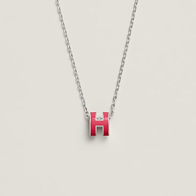[Lumi Jewels]H NECKLACE PINK