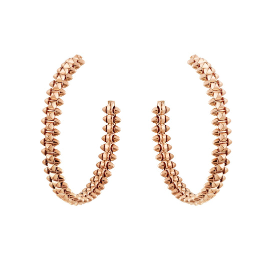 [Lumi Jewels]CLASH LARGE HOOP EARRINGS