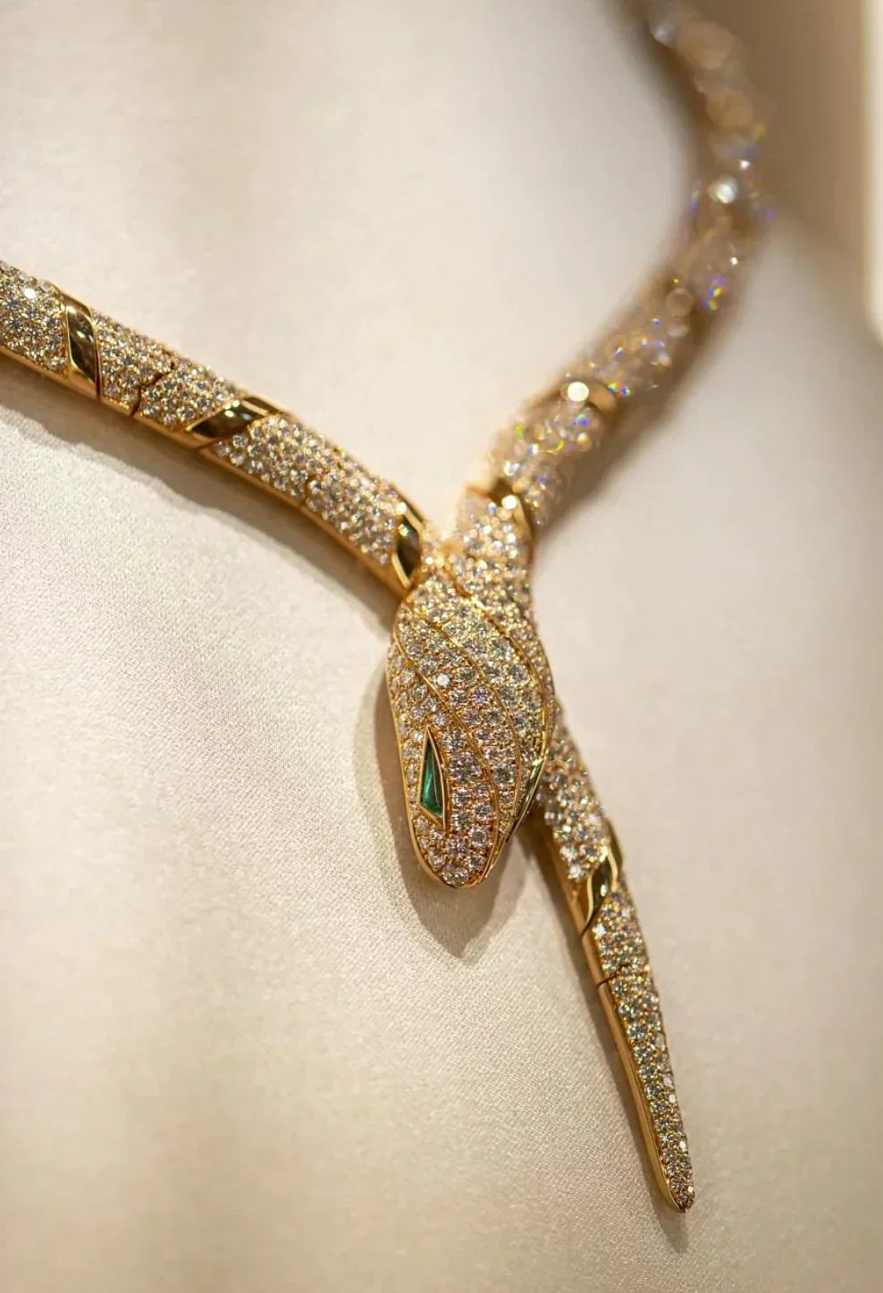 [Lumi Jewels]COLLIER SERPENTI OR HAUTE COUTURE