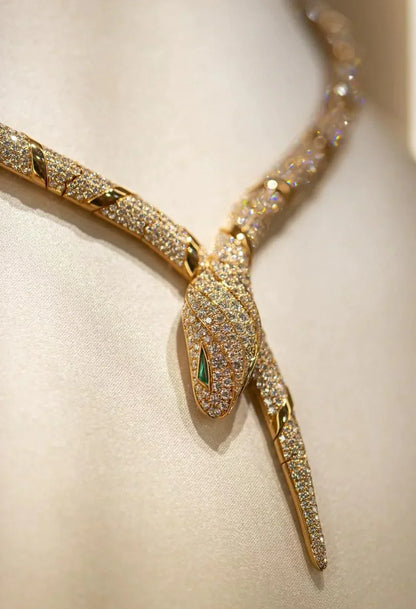 [Lumi Jewels]COLLIER SERPENTI OR HAUTE COUTURE