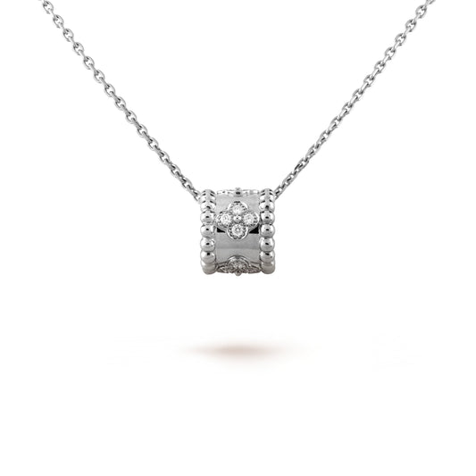 [Lumi Jewels]PERLEE PEDANT SIVLER DIAMOND NECKLACE