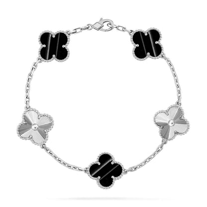 [Lumi Jewellery] CLOVER 5 MOTIF PULSAR STONE BRACELET COLLECTION