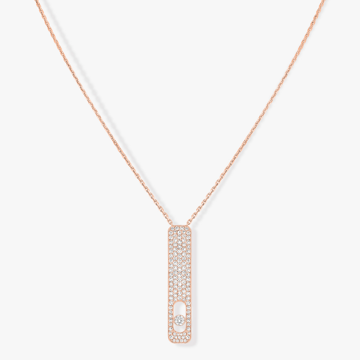 [Lumi]MY FIRST DIAMOND PAVED NECKLACE
