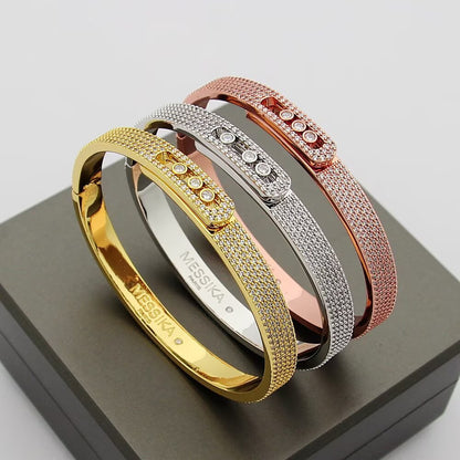 [Lumi]Move Noa Full Pav茅 Diamond Bangle Bracelet