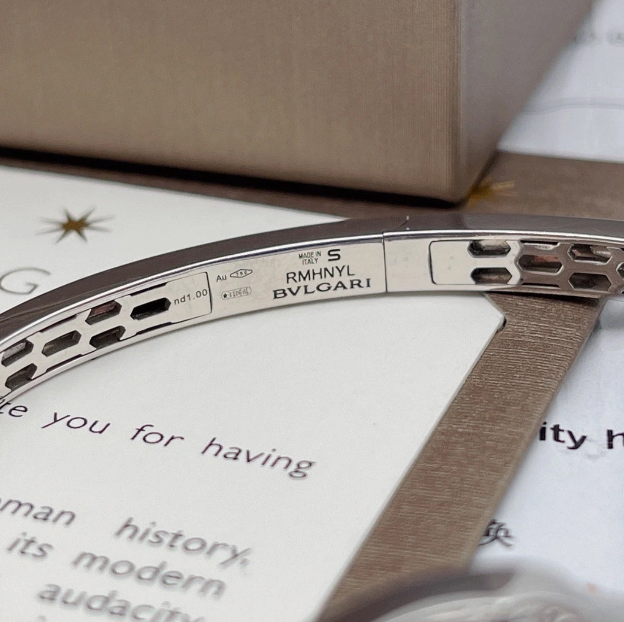 [Lumi Jewels]BRACELET SERPENTI HAUTE COUTURE EN ARGENT