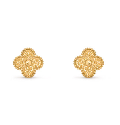 [Lumi Jewels]CLOVER MEDIUM 1 MOTIFS LAVA EARRINGS