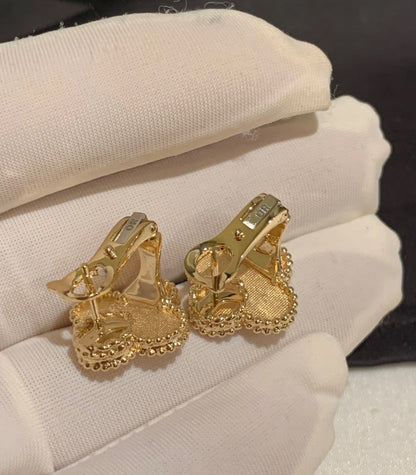 [Lumi Jewels]CLOVER MEDIUM 1 MOTIFS LAVA EARRINGS