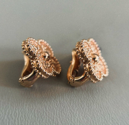 [Lumi Jewels]CLOVER MEDIUM 1 MOTIFS LAVA EARRINGS