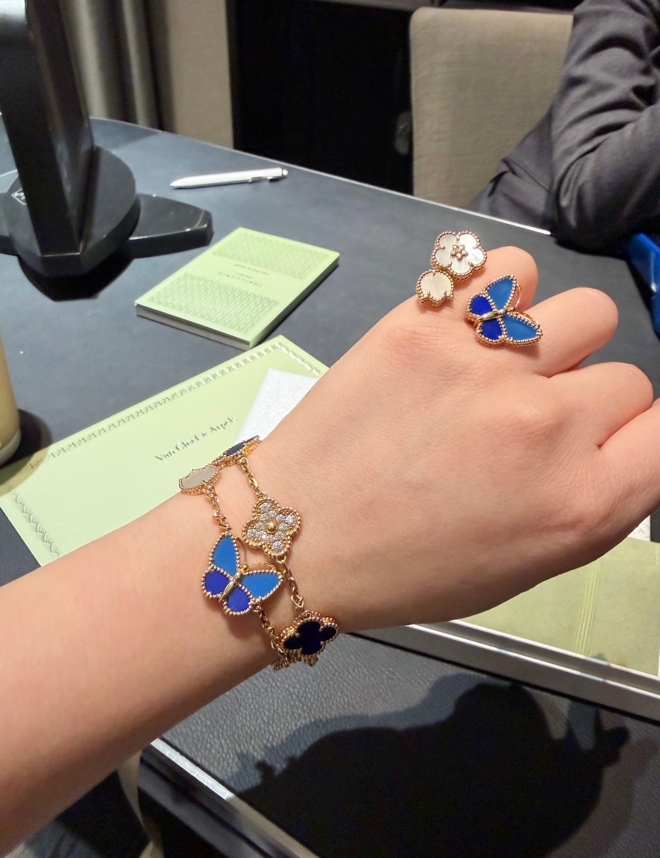 [Lumi Jewels]BAGUE OR 3 MOTIFS PORTE-BONHEUR