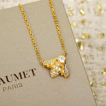 [Lumi Jewellery]Bee My Love Bee Diamond Necklace