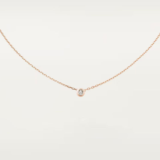 [Lumi Jewelery]DAMOUR DIAMOND NECKLACE