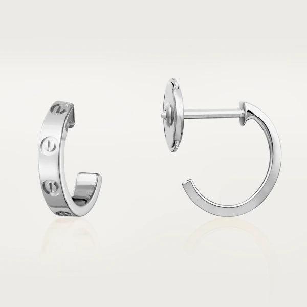 [Lumi Jewels]LOVE EARRINGS 2.65MM SILVER