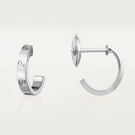 [Lumi Jewels]LOVE EARRINGS 2.65MM SILVER