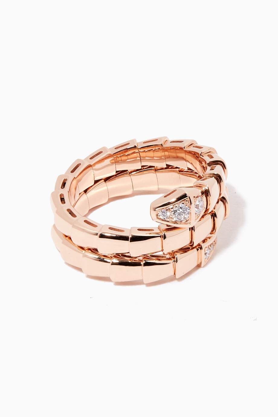 [Lumi Jewels]SERPENTS DOUBLE ROW DIAMOND RING