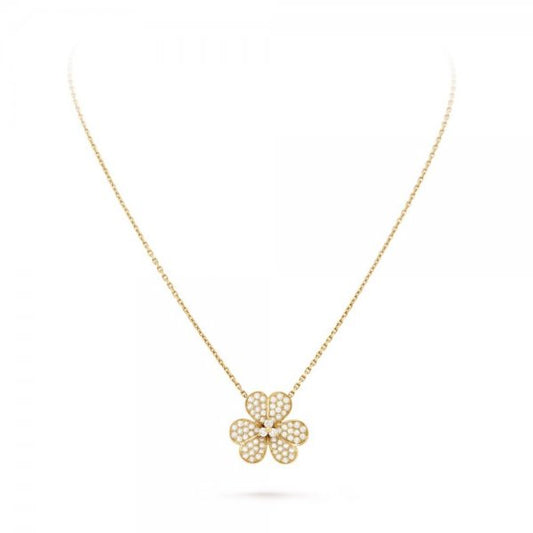 [Lumi Jewels]FLOWER DIAMOND NECKLACE
