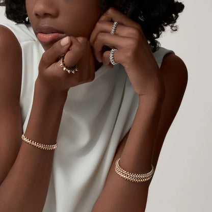 [Lumi Jewelery]CLASH  BRACELET 8MM DIAMONDS