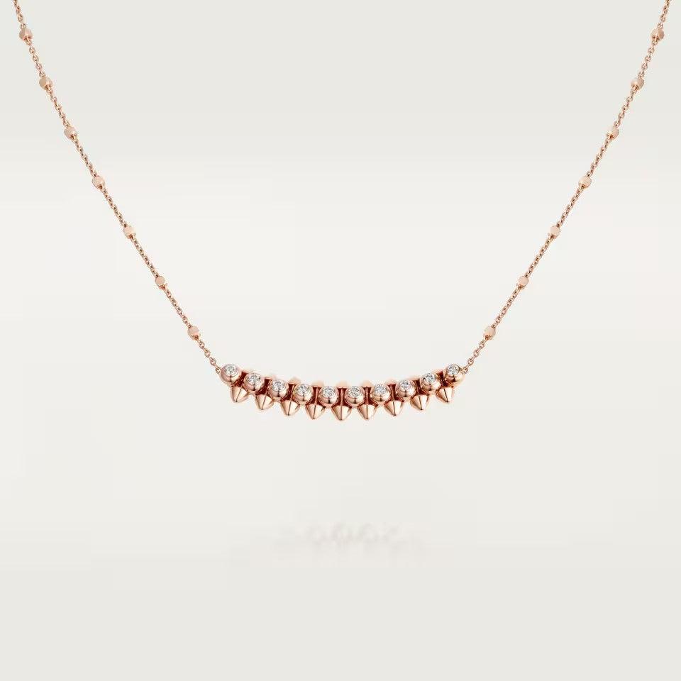 [Lumi Jewelery]CLASH  MEDIUM DIAMOND NECKLACE