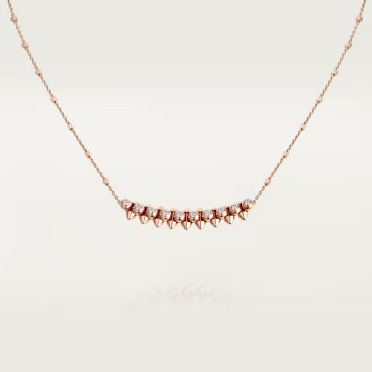[Lumi Jewelery]CLASH  MEDIUM DIAMOND NECKLACE