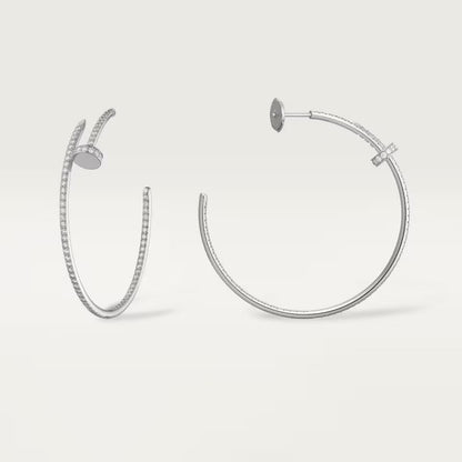 [Lumi Jewelery]JUSTE FULL DIAMOND LARGE EARRINGS