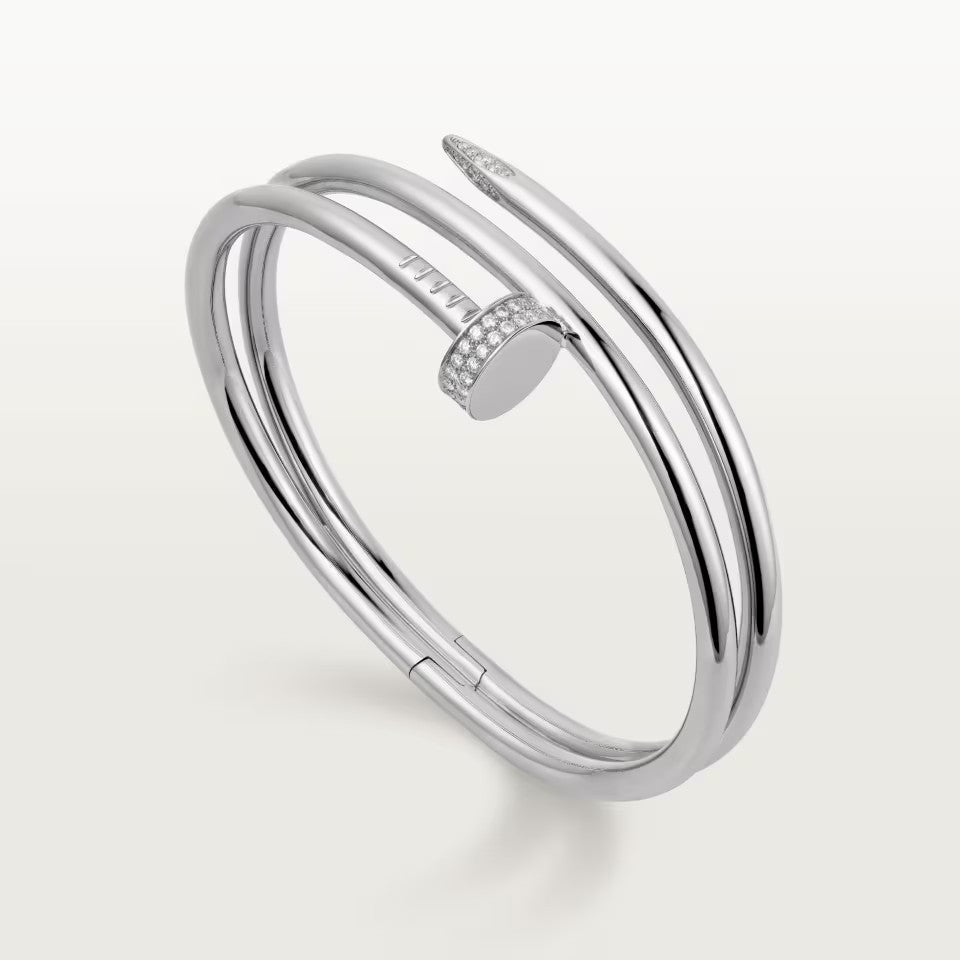 [Lumi Jewelery]JUSTE BRACELET 3.5MM DOUBLE ROW DIAMOND