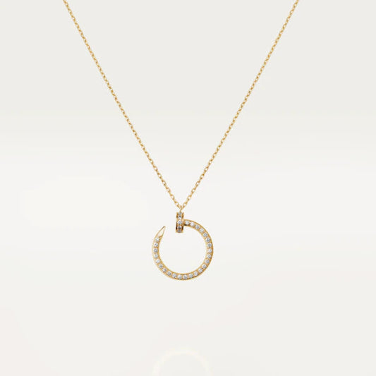 [Lumi Jewels]JUSTE NECKLACE GOLD DIAMONDS