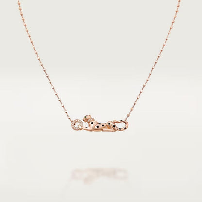 [Lumi Jewelery]PANTHERE FULL DIAMOND NECKLACE