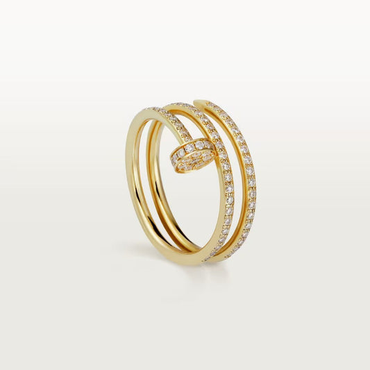 [Lumi Jewelery]JUSTE RING 4.8MM FULL DIAMOND
