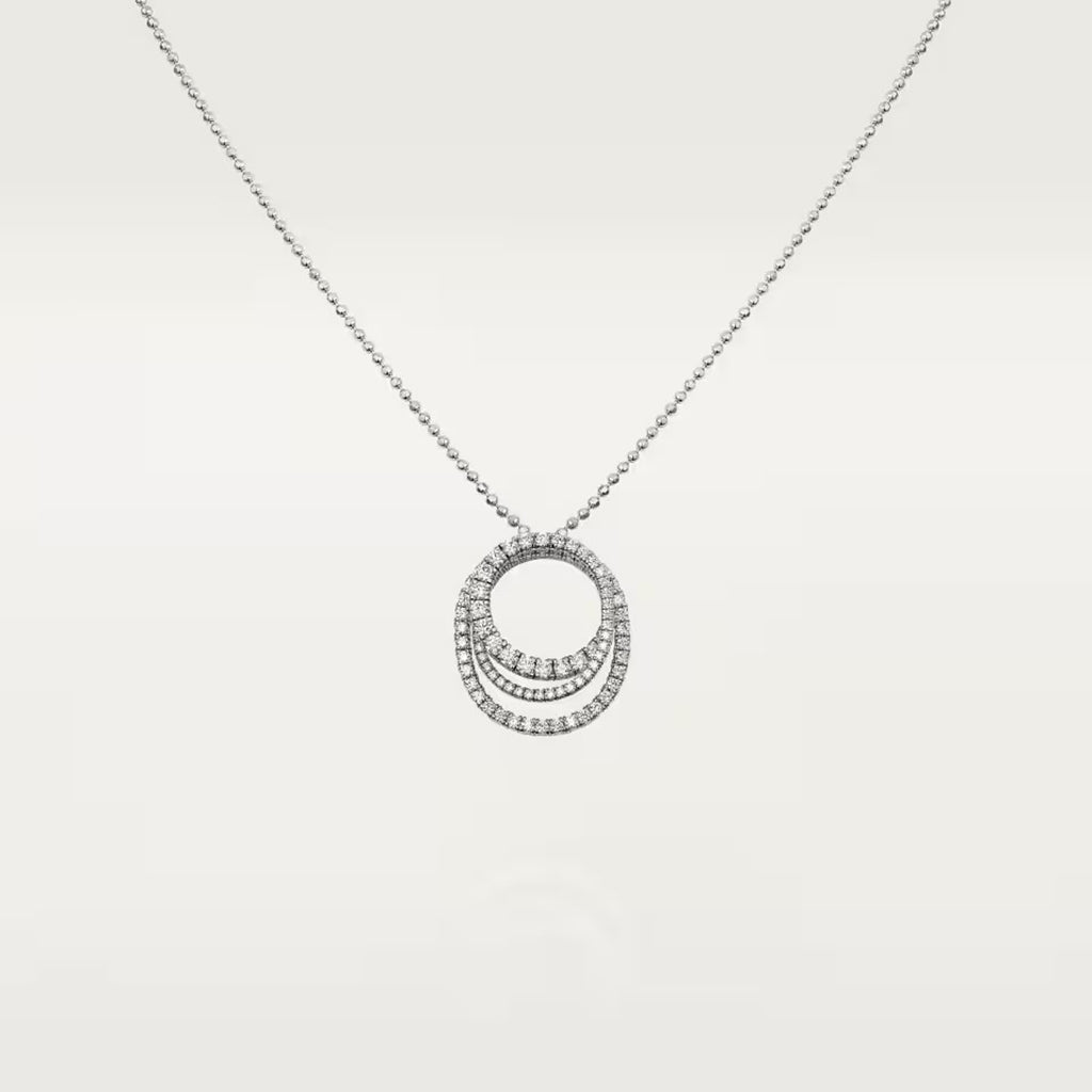 [Lumi Jewelery]ETINCELLE  FULL DIAMOND NECKLACE