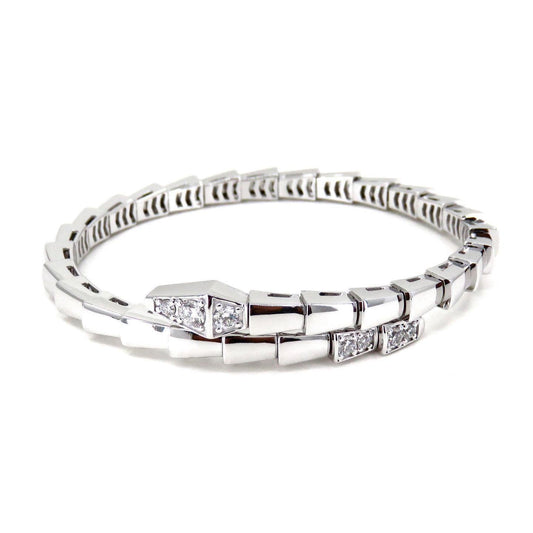 [Lumi Jewels]SERPENTI BRACELET DIAMONDS SILVER