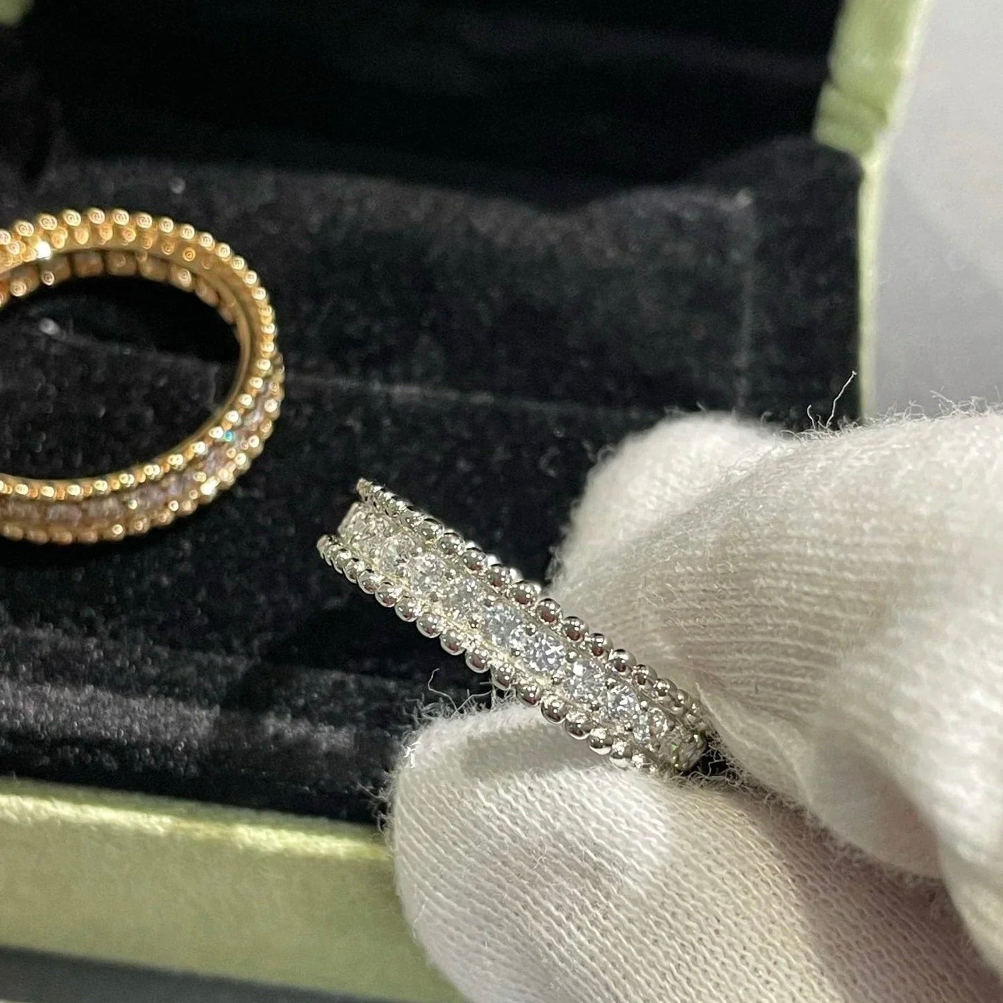[Lumi Jewels]PERLEE DIAMOND ROSE GOLD RING
