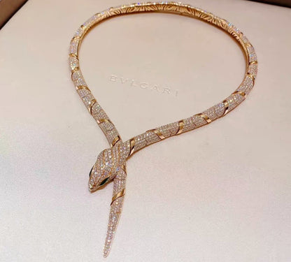 [Lumi Jewels]HAUTE COUTURE GOLD SERPENTI NECKLACE