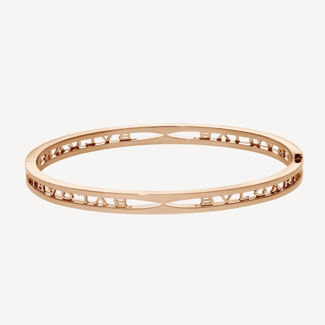 [Lumi Jewels]ZERO 1 SPIRAL LOGO PINK GOLD BRACELET