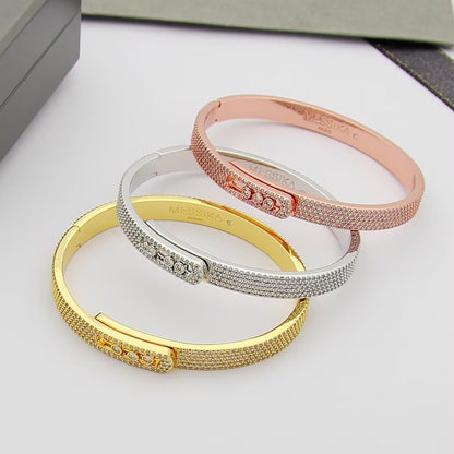 [Lumi]Move Noa Full Pav茅 Diamond Bangle Bracelet
