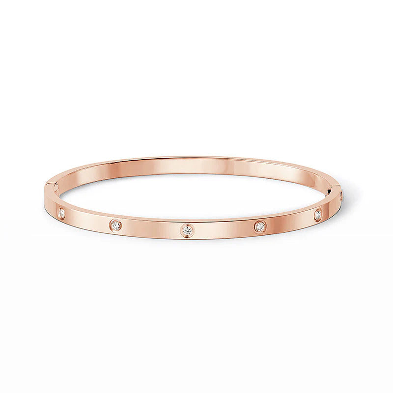 [Lumi Jewelery]LOVE BRACELET 3.65MM 10 DIAMONDS