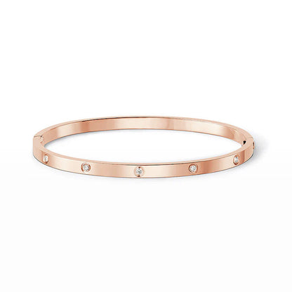 [Lumi Jewelery]LOVE BRACELET 3.65MM 10 DIAMONDS