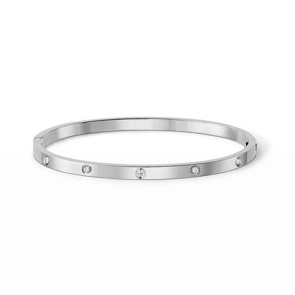 [Lumi Jewelery]LOVE BRACELET 3.65MM 10 DIAMONDS