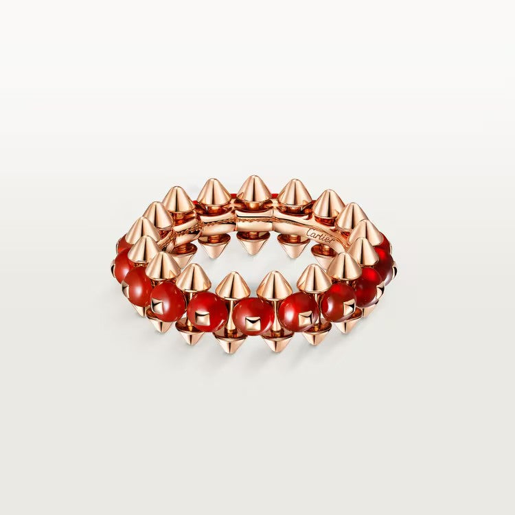 [Lumi Jewelery]CLASH 7.9MM AGATE CHALCEDONY RING