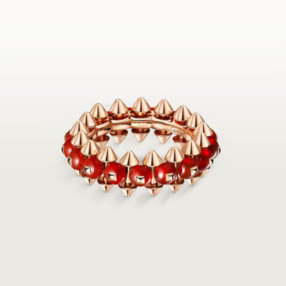 [Lumi Jewelery]CLASH 7.9MM AGATE CHALCEDONY RING